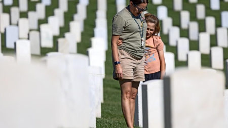 National Cemetery in Westwood, a place for quiet reflection on Veterans Day