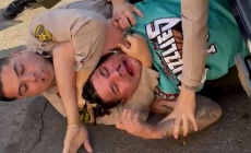Video shows deputies repeatedly punching man in headlock during violent arrest in East L.A.