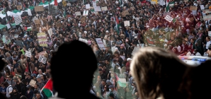 Videos Show Massive Pro-Palestinian Protests in D.C., London, and Paris