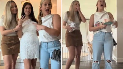 Watch Two Best Friends React to Twin Pregnancy Reveal: ‘The Scream’