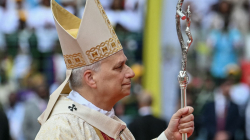 Pope Leo speaks out against cardinal ordering blessings for gay couples