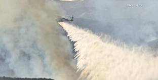 Crews make progress on Vista fire in Lake Elsinore; evacuations lifted