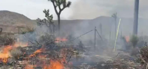 Four structures destroyed and one firefighter injured in SoCal fire