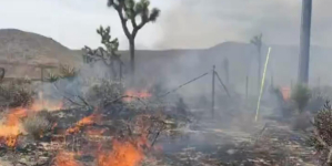 Four structures destroyed and one firefighter injured in SoCal fire
