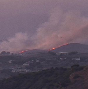 Crews make progress on Grand fire in Chino Hills; evacuations lifted