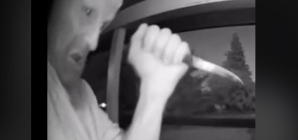 Ring camera footage shows knife-wielding man acting erratically before arrest in Sacramento